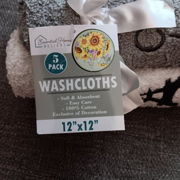 Decorative Washcloths (Set of 5) - Picture 10 of 11